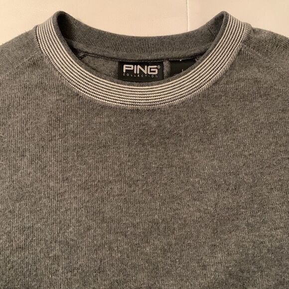 PING collection Cotton Sweater Size L - Picture 3 of 8